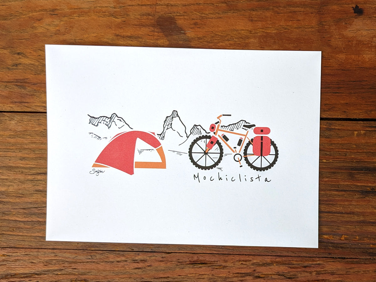 Mochiclista Print | Bikepacker