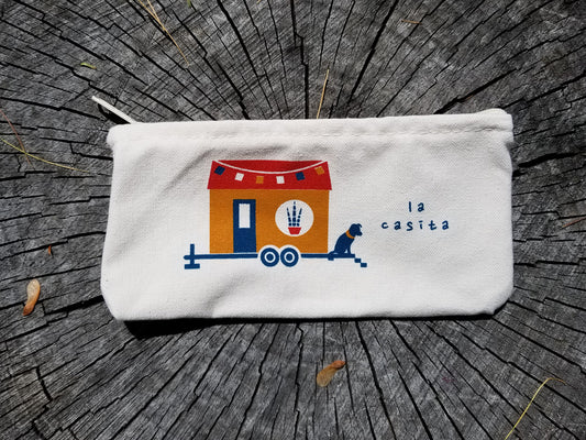 Casita Pup Zipper Pouch | Tiny House