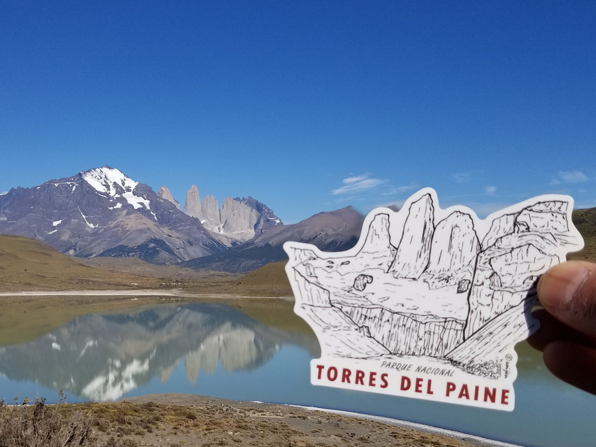 Torres del Paine Sticker | Patagonia Chile