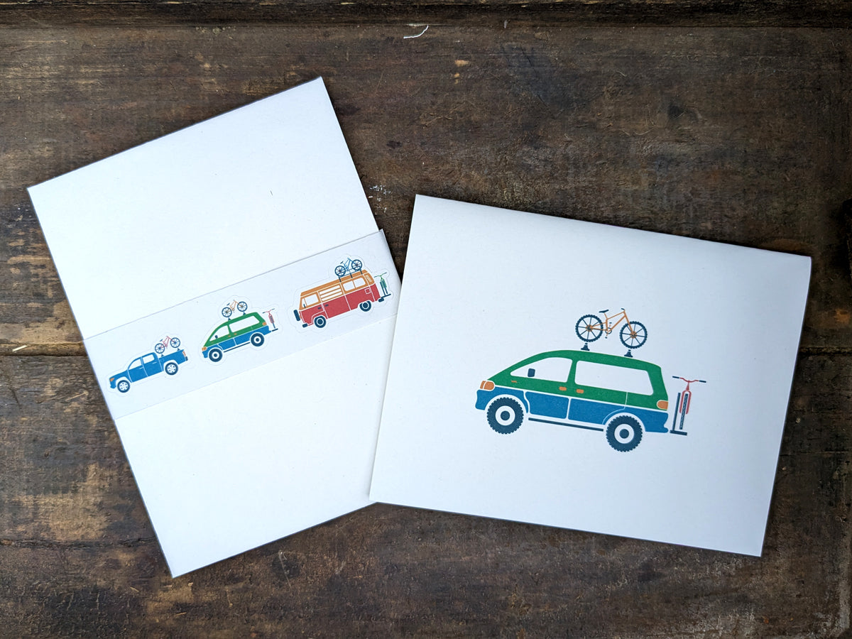 Bicicleta | Bike Adventure | Assorted Greeting Card Set