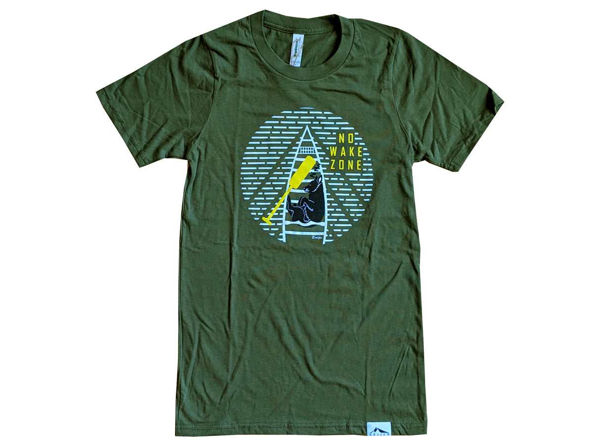 No Wake Zone Graphic Tee | 100% Organic Cotton T-shirt