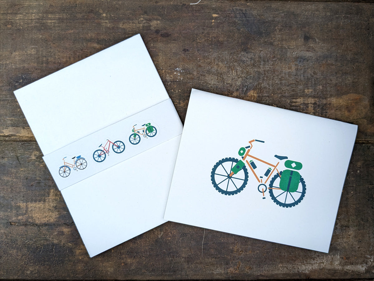 Bicicleta | Bike Adventure | Assorted Greeting Card Set