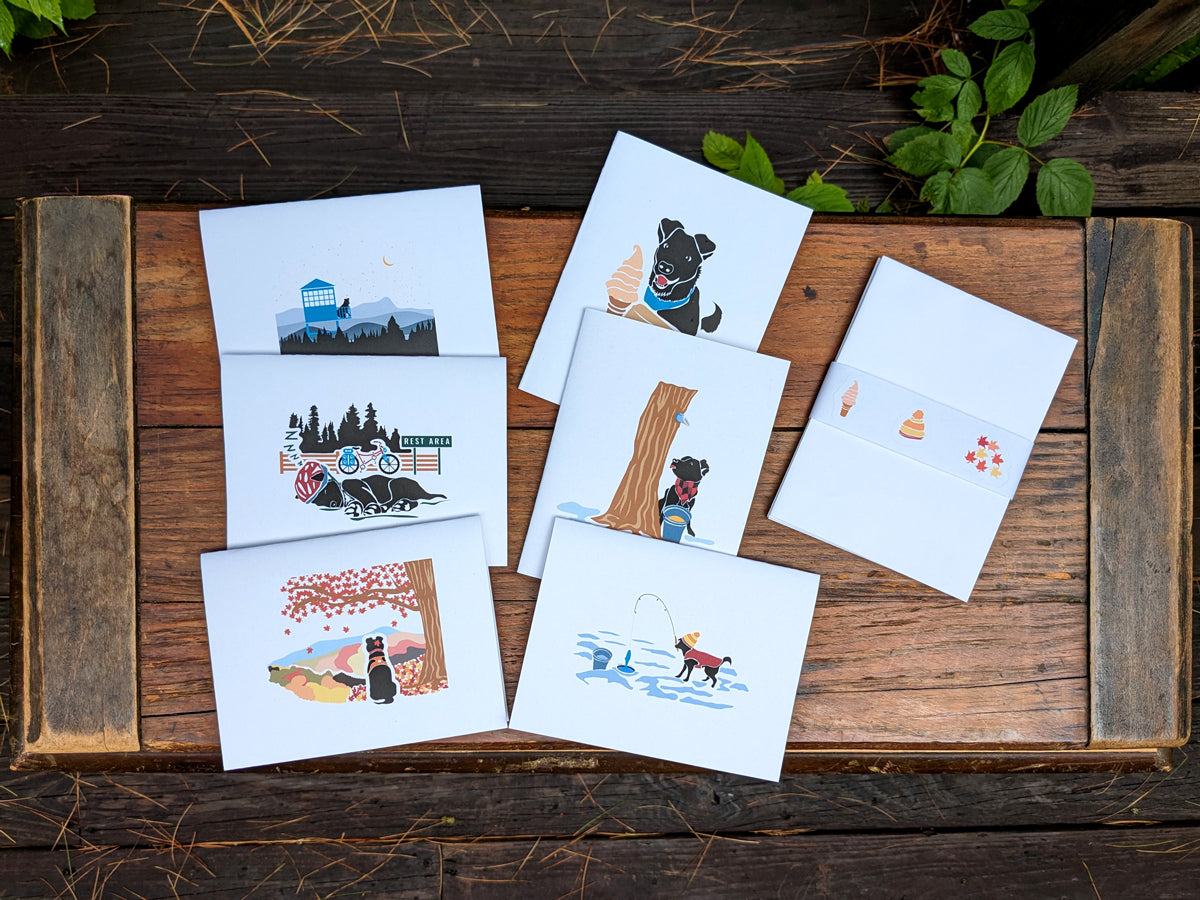 Vermont Pup | Assorted Greeting Card Set