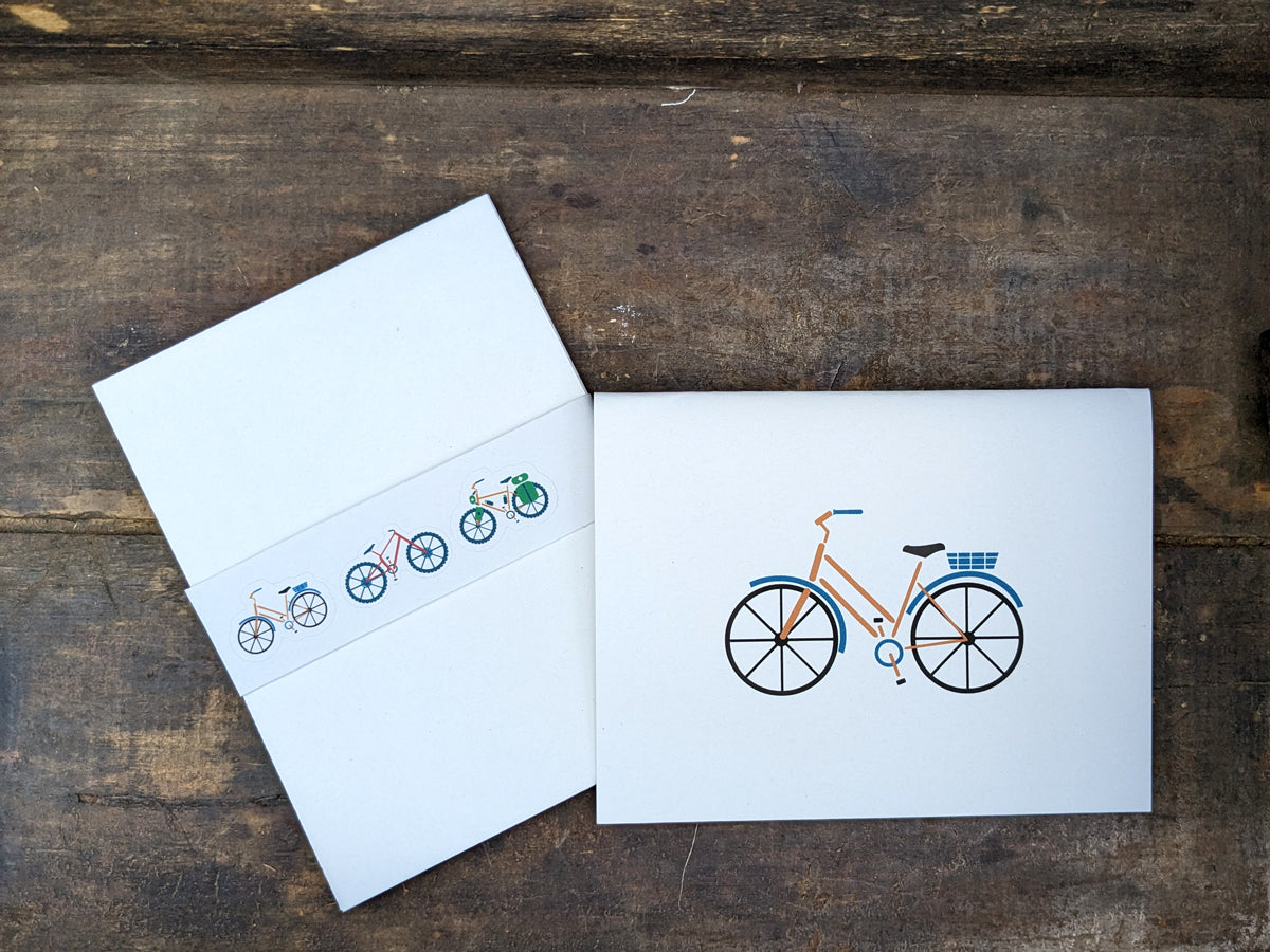 Bicicleta | Bike Adventure | Assorted Greeting Card Set