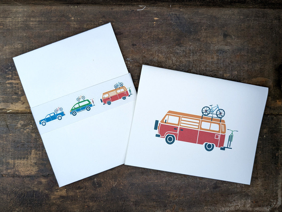 Bicicleta | Bike Adventure | Assorted Greeting Card Set